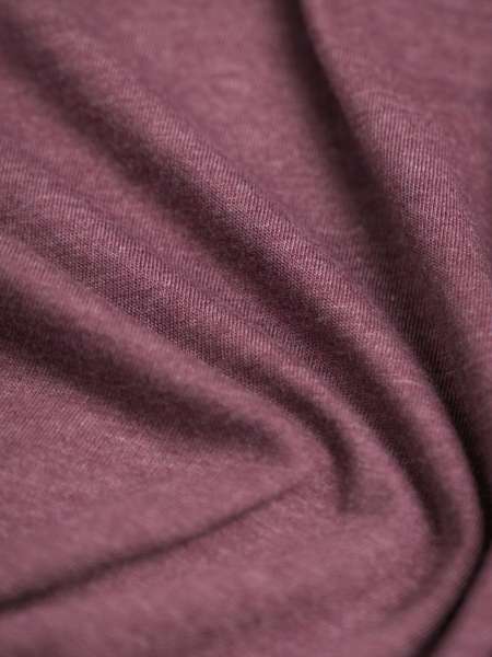 Burgundy Tall Crew Fabric Detail | Fresh Clean Threads
